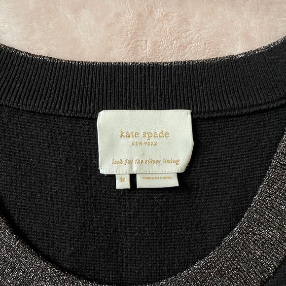 Kate Spade Argyle Shimmer Sweater Dress - Picture 2 of 7